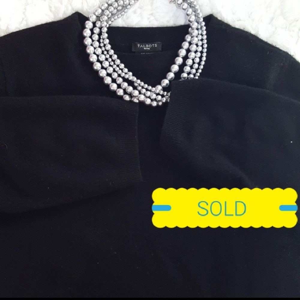 TALBOTS CASHMERE SWEATER